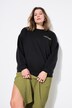 Oversized cherry print sweatshirt
