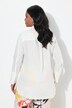 Linnen blouse, overhemdkraag, lange mouwen