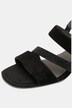 Sandales en cuir Tamaris Comfort. Talon bottier - largeur confortable