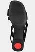 Sandales en cuir Tamaris Comfort. Talon bottier - largeur confortable