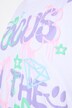 T-paita, oversized, graffitti-kirjailu