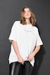 T-shirt oversize, messages imprimés