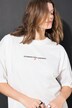 T-shirt oversize, messages imprimés
