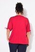 Sweatshirt, oversize, tunika-udskæring, korte ærmer