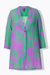 Blouse-jasje, bloemen, V-hals, lange mouwen