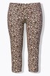 Capri, leopardprint, slanke ben, slidser i sømmen