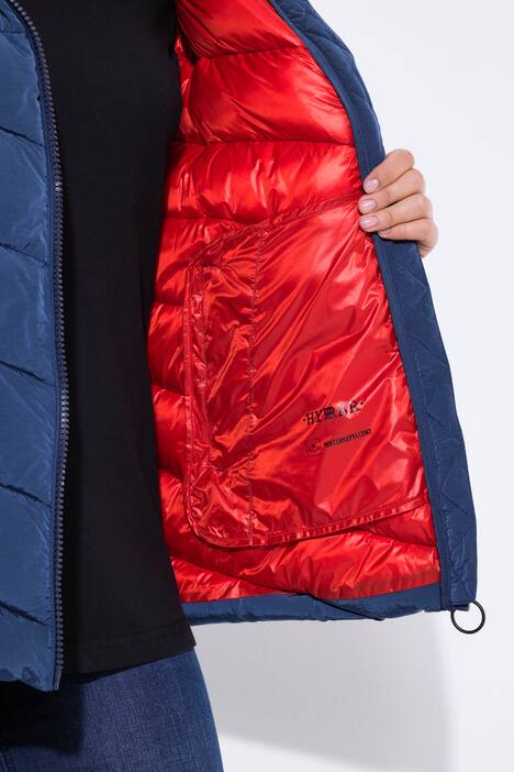 Chaqueta técnica acolchada HYPRAR, hidrófuga, capucha