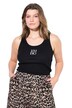 Žebrovaný top, Slim Basic střih, výšivka Studio