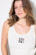 Ribtop,  Slim Basic Shape, studiobroderi