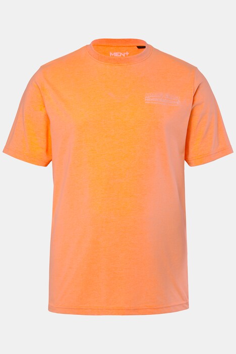 Men+ T-skjorte, halve ermer, trykk, opptil 8 XL
