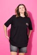 T-skjorte, oversized, trykk foran og bak