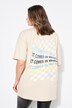 T-shirt oversize, imprimé devant et derrière