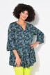 Blouse, bloemenprint, volants
