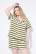 Pyjamas, kort todelt sett, oversized, frotté, striper