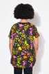 T-shirt dal taglio svasato con spruzzi di colore e Colorful World