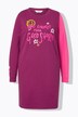 Sudadera larga, Loose Fit, 1 manga en rosa