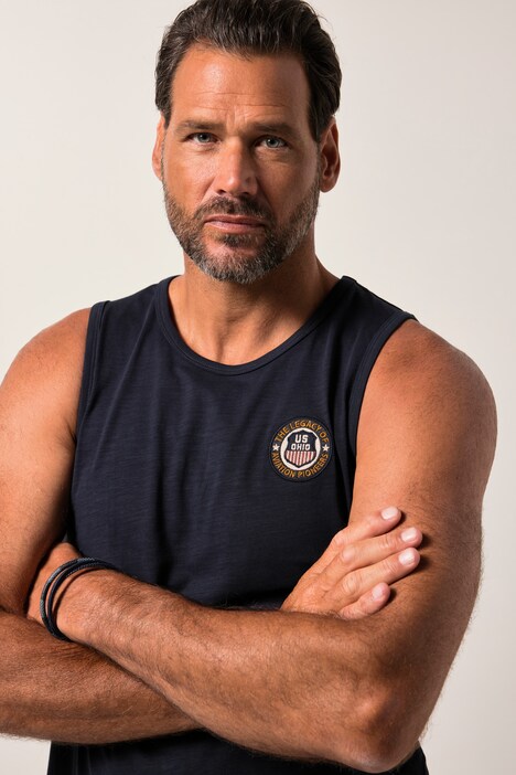 JP1880 Tanktop, Unterhemd, Badge, bis 8 XL