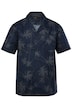Košile JP1880, krátké rukávy, Cuba límeček, plošný potisk, Cuba střih, do 8XL