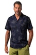 Košile JP1880, krátké rukávy, Cuba límeček, plošný potisk, Cuba střih, do 8XL