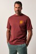 JP1880 Camiseta, media manga, estampado, look vintage, hasta la talla 8 XL