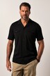 Camicia JP1880 di jersey con taglio alla cubana, colletto alla cubana e mezze maniche, fino alla tg. 8XL