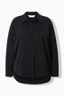 Oversized all-over rhinestone blouse