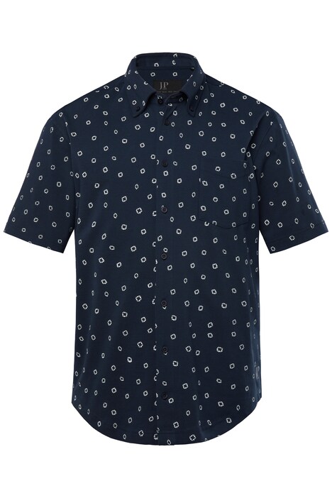 Piké košile JP1880, krátké rukávy, límeček s knoflíky, Modern střh, do 8XL