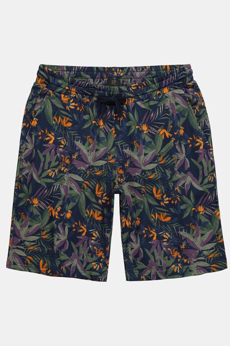 JP1880 Piqué-Bermuda, Alloverdruck, Relaxed Fit, bis 8 XL