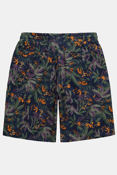 JP1880 Piqué-Bermuda, Alloverdruck, Relaxed Fit, bis 8 XL