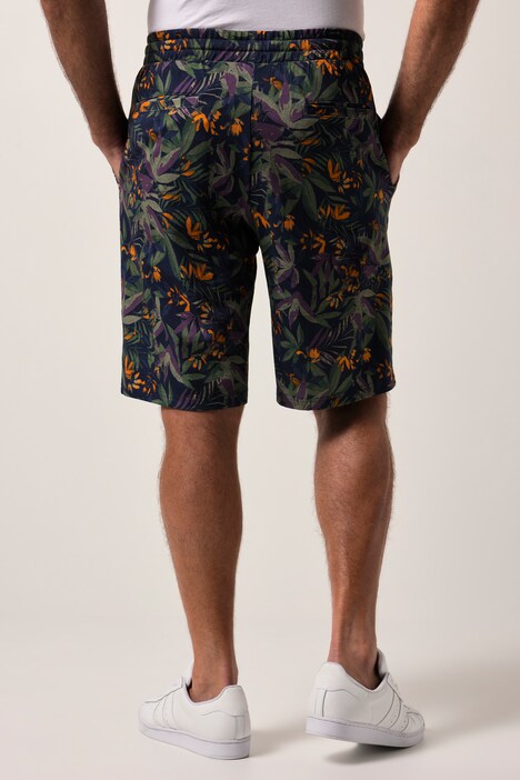JP1880 Piqué-Bermuda, Alloverdruck, Relaxed Fit, bis 8 XL
