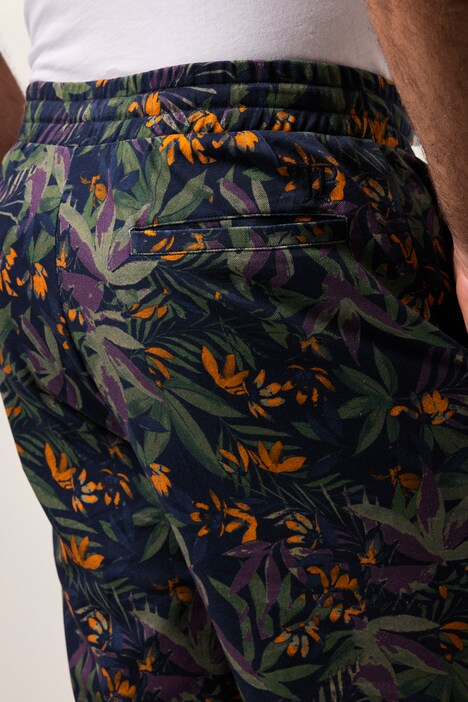 JP1880 Piqué-Bermuda, Alloverdruck, Relaxed Fit, bis 8 XL