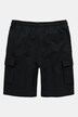 Men+ cargo-sweat-shorts, mavevenlig pasform, Basic Fit, elastisk linning, op til 8XL