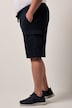 Men+ cargo-sweat-shorts, mavevenlig pasform, Basic Fit, elastisk linning, op til 8XL