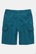 Men+ cargo-sweat-shorts, mavevenlig pasform, Basic Fit, elastisk linning, op til 8XL