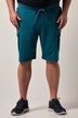 Men+ cargo-sweat-shorts, mavevenlig pasform, Basic Fit, elastisk linning, op til 8XL