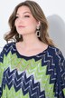 Poncho, overdimensjonert, taggete strikk med glitter