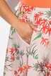 nederdel, blomsterprint, A-form, behagelig linning, lommer