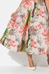 nederdel, blomsterprint, A-form, behagelig linning, lommer