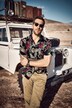 Chemise JP 1880 en viscose imprimé all-over. Manches courtes, col cubain et coupe Cuba Fit - jusqu'au 8 XL