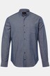 JP1880 Jeanshemd, Denim, Langarm, Stehkragen, Modern Fit, bis 8 XL