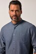 JP1880 Jeanshemd, Denim, Langarm, Stehkragen, Modern Fit, bis 8 XL