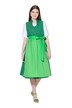 Dirndl, stojáček, ozdobné knoflíky, bez rukávů