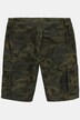 Men+ cargo-shorts, løs pasform, camouflage, op til str. 72