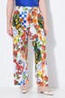 Pantalon au tombé fluide. Jambe large et taille élastique. Imprimés « food »