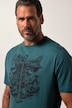 JP1880 T-Shirt, Halbarm, Rundhals, Print, bis 8 XL