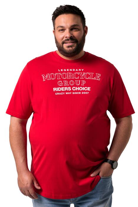 Tričko Men+, krátké rukávy, potisk, do 8XL