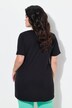 T-shirt dal taglio svasato con scritta e tigre