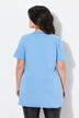 T-shirt dal taglio svasato con scritta e tigre