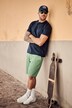 JP1880 T-shirt, korte mouwen, ronde hals, print, tot 8XL
