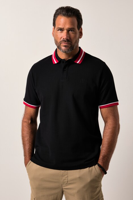 Polo JP 1880 à manches courtes, tissu piqué - jusqu'au 8 XL